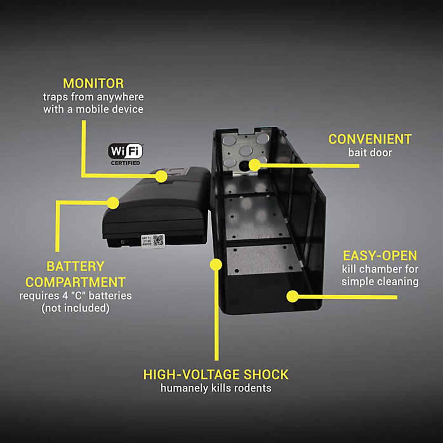 Victor Smart Kill Wi-Fi Enabled M1 Mouse Trap