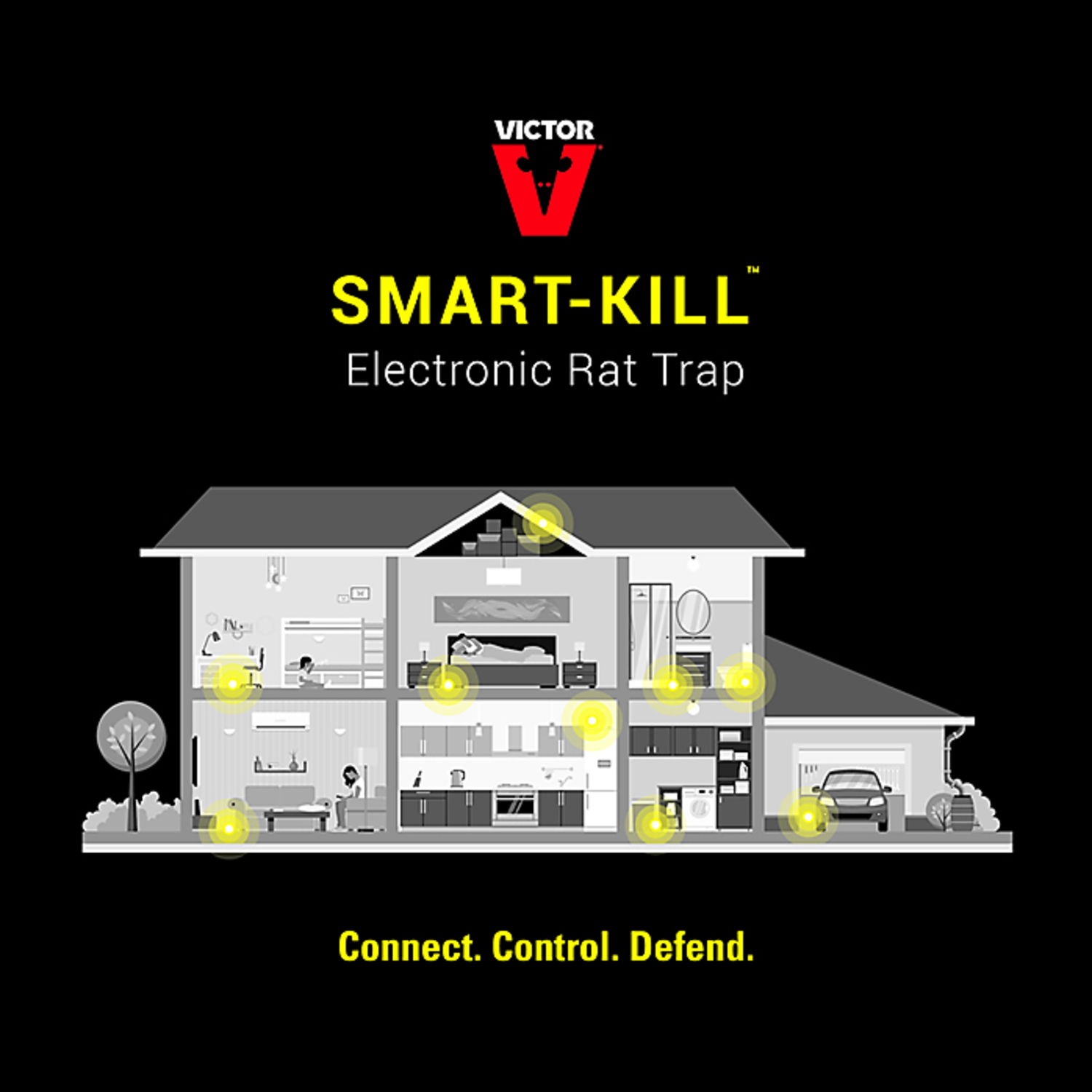 Victor Smart Kill Wi-Fi Enabled M2 Rat Trap