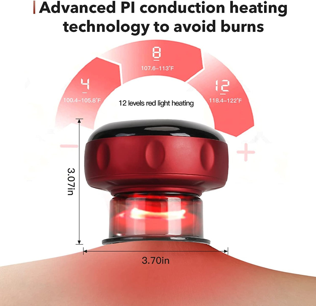 Wardmama Electric Cupping Therapy Set, Cellulite Remover, Back Massager for Pain Relief
