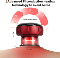 Wardmama Electric Cupping Therapy Set, Cellulite Remover, Back Massager for Pain Relief