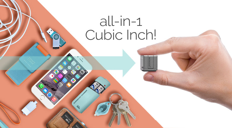 WonderCube Mobile Essentials in 1 Cubic Inch