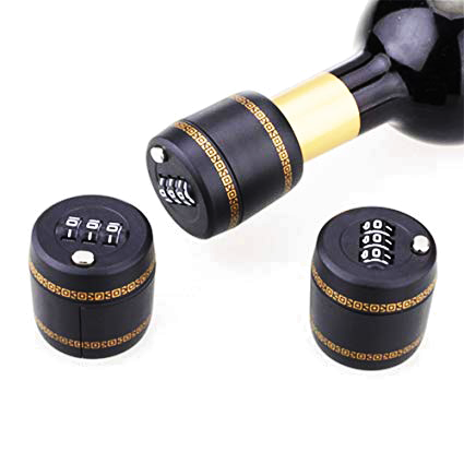 Combination Lock for Wine & Liquor Bottle