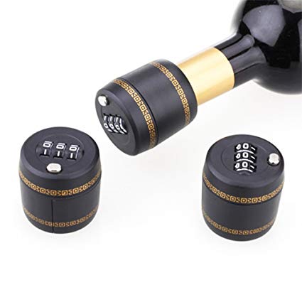 Combination Lock for Wine & Liquor Bottle