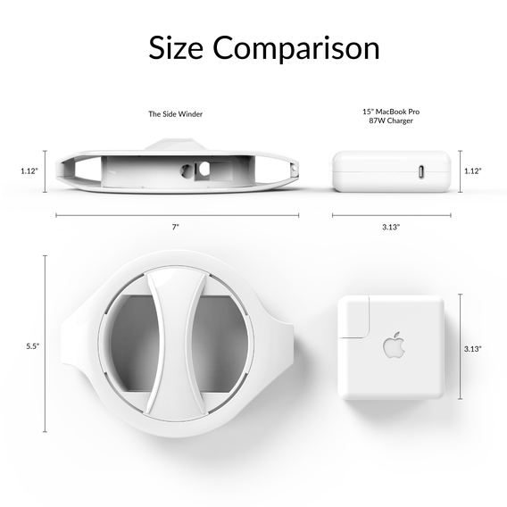 Fuse Reel Side Winder: MacBook Charger