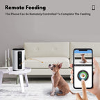 WOpet Smart Full HD WiFi Pet Camera with Night Vision for Pet Viewing, Two Way Audio Communication Designed to Monitor Your Pet Remotely