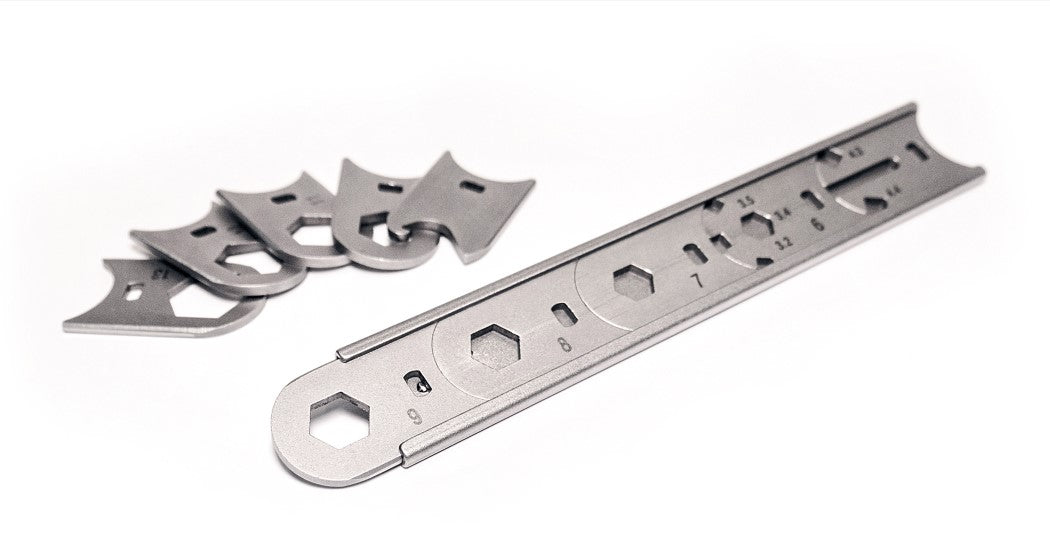 WrenchIt Full Set - 10 Wrenches; 15 Functions