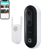WUUK WiFi Video Doorbell Camera Wireless Camera Doorbell with Chime Motion Detection