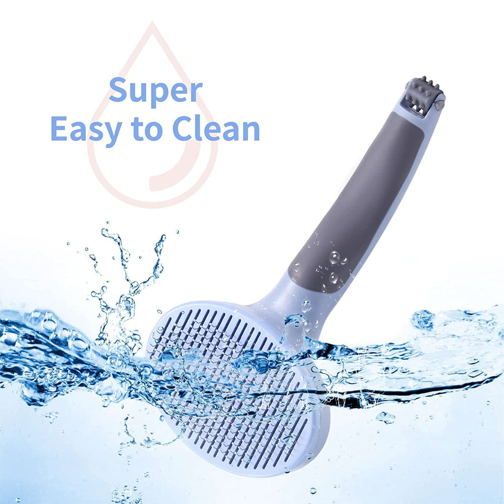 XLpeixin Self Cleaning Grooming Slicker Brush for Cats and Dogs