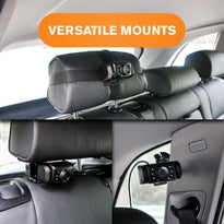 Yada Car Portable Baby Monitor with Night Vision Cam, Wireless Transmission, Universally Compatible, 4.3” Digital Display