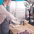 10.2" Selfie Ring Light with Extendable Tripod Stand