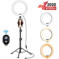 10.2" Selfie Ring Light with Extendable Tripod Stand