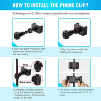 10.2" Selfie Ring Light with Extendable Tripod Stand