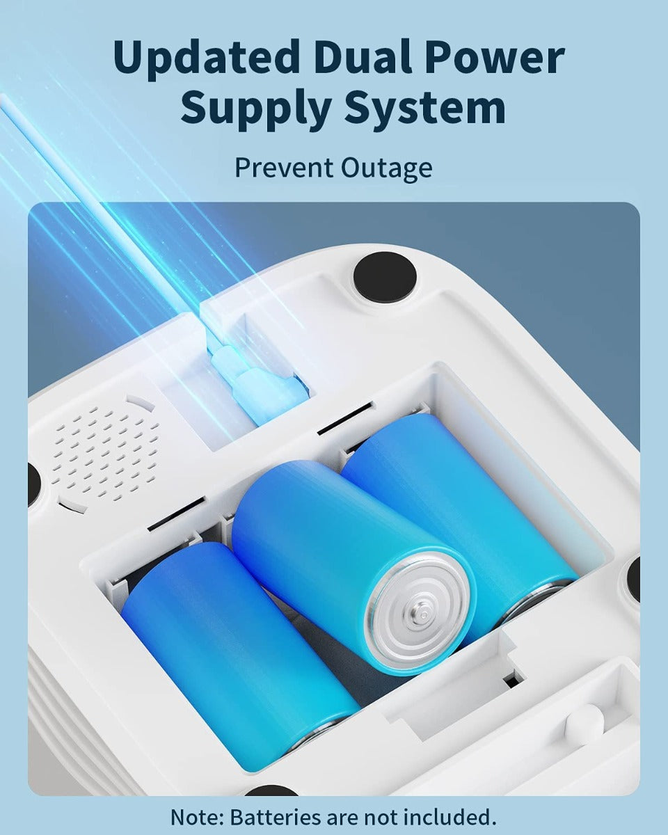 Ymiko Automatic Cat Food Dispenser with Voice Recorder, Timed Small Pet Feeder with Programmable Timer, 1-4 Meals Per Day (3L)