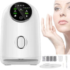 Touch Control Facial Mask DIY Machine with 32 Pcs Collagen, Automatic Intelligent Fruit Vegetable Facial Mask Maker, for Beauty Facial SPA Skin Care