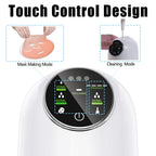 Touch Control Facial Mask DIY Machine with 32 Pcs Collagen, Automatic Intelligent Fruit Vegetable Facial Mask Maker, for Beauty Facial SPA Skin Care