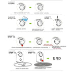 Touch Control Facial Mask DIY Machine with 32 Pcs Collagen, Automatic Intelligent Fruit Vegetable Facial Mask Maker, for Beauty Facial SPA Skin Care