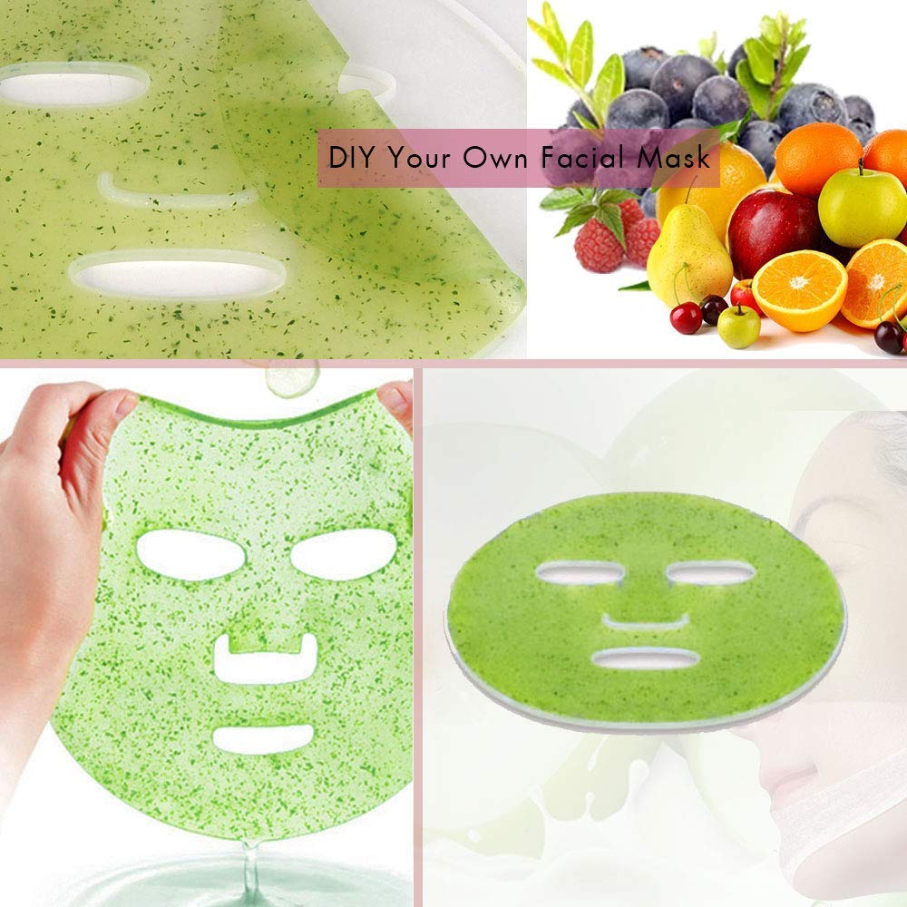 Facial Treatment DIY Fruit Vegetable Mask SPA Face Mask Skin Care Facial Mask Maker with Collagen Effervescent Tablets