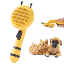 ZBEEAPEN Self Cleaning Grooming Slicker Brush for Cats and Dogs