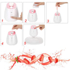 Onekey Operate Smart DIY Fruit Vegetable Facial Mask Maker with Tablets for Eye Chest Hand Neck Skin Care