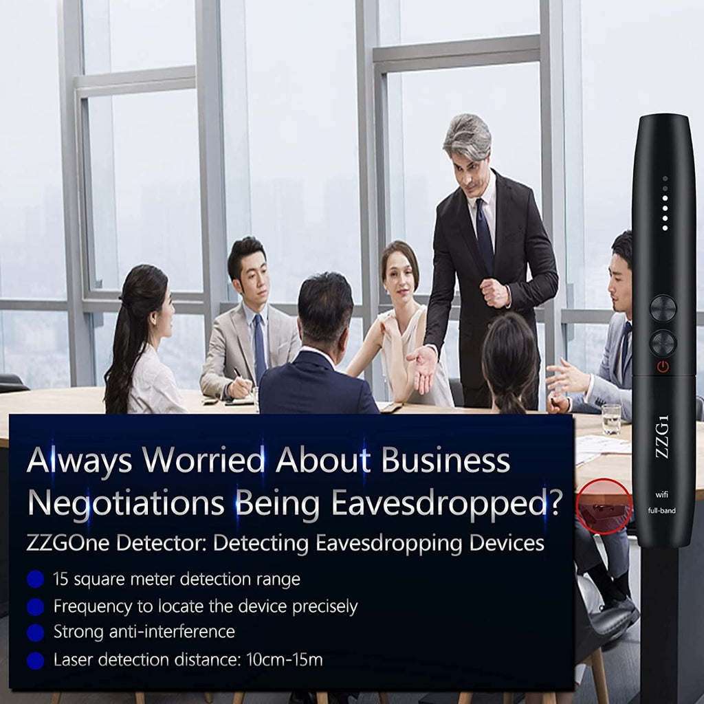 ZZGOne Portable Anti Spy Detector, Privacy Protector, Camera Wireless Audio Signal GPS Signal