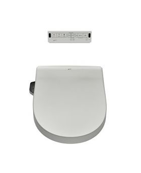 INAX 8012A70GRC-415 Heated Shower Toilet Bidet Seat with Remote Control + Dual Nozzle, White