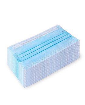 Fcae Mask Professional Disposable Earloop Medical Face Masks For Dust, Germ Protection, And Personal Health (50 Masks, Blue)