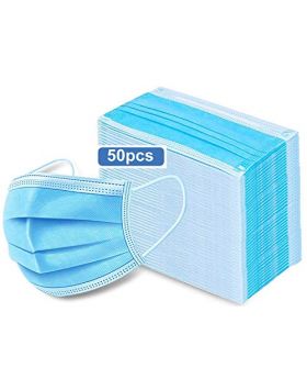 Kytree Disposable Safety Masks,50Pcs 