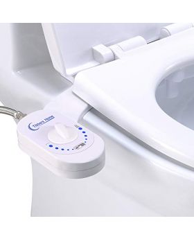 Fresh Water Non-Electric Mechanical Bidet Toilet Attachment