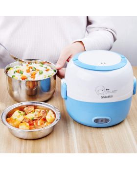 Lunch Box Heater Portable-Blue