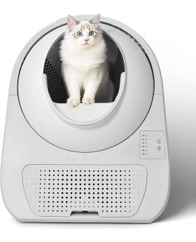 CATLINK Self Cleaning Automatic Cat Litter Box, Double Odor Removal for Cats from 3.3 pounds to 22 pounds
