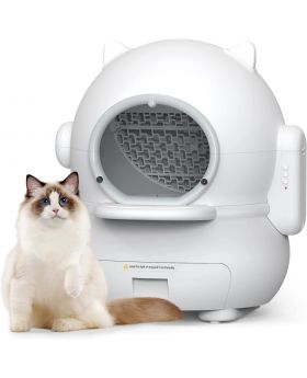 GTS Self-Cleaning Automatic Cat Litter Box, One-Touch Intelligent Safety & Easy to Clean