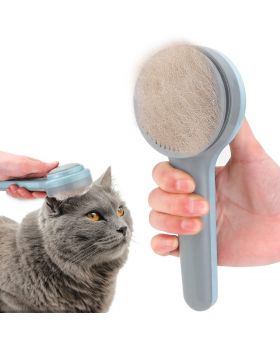 Jopool Self Cleaning Grooming Slicker Brush for Cats and Dogs 