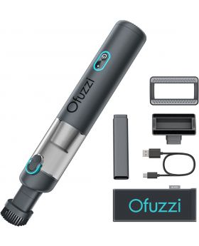 Ofuzzi H8 Apex Cordless Handheld Vacuum Cleaner, 30AW Powerful Suction, 1.2lbs Lightweight, 120ml Dustbowl and Dual Filtration System, 30 Mins Runtime for Pet, Car, Home and Narrow Spaces