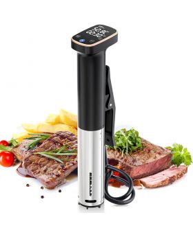 OOIIOR Sous Vide Cooker, 1100W IPX7 Waterproof with Digital Timer & Temperature Control