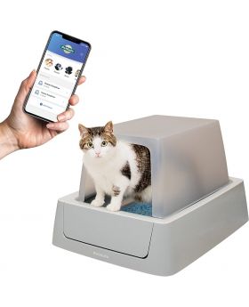 PetSafe ScoopFree Smart Self-Cleaning Cat Litterbox - WiFi & App Enabled - Hands-Free Cleanup