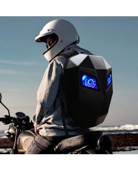 Revvsters 3D Iron Man LED Knight Waterproof Motorbike Backpack 