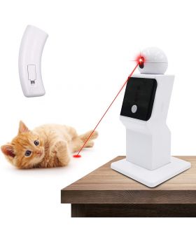 PKNOVEL Automatic Move Interactive Glowing Toy for Cats/Dogs/Puppy, Handle Control