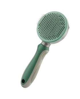 Shurertjia Self Cleaning Grooming Slicker Brush for Cats and Dogs 