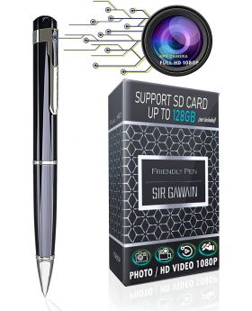 Hidden Spy Camera Pen 1080p - Nanny Camera Spy Pen Full HD