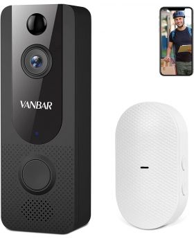 【2021 New】 Wireless Video Doorbell Camera - VANBAR 