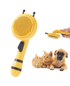 ZBEEAPEN Self Cleaning Grooming Slicker Brush for Cats and Dogs 